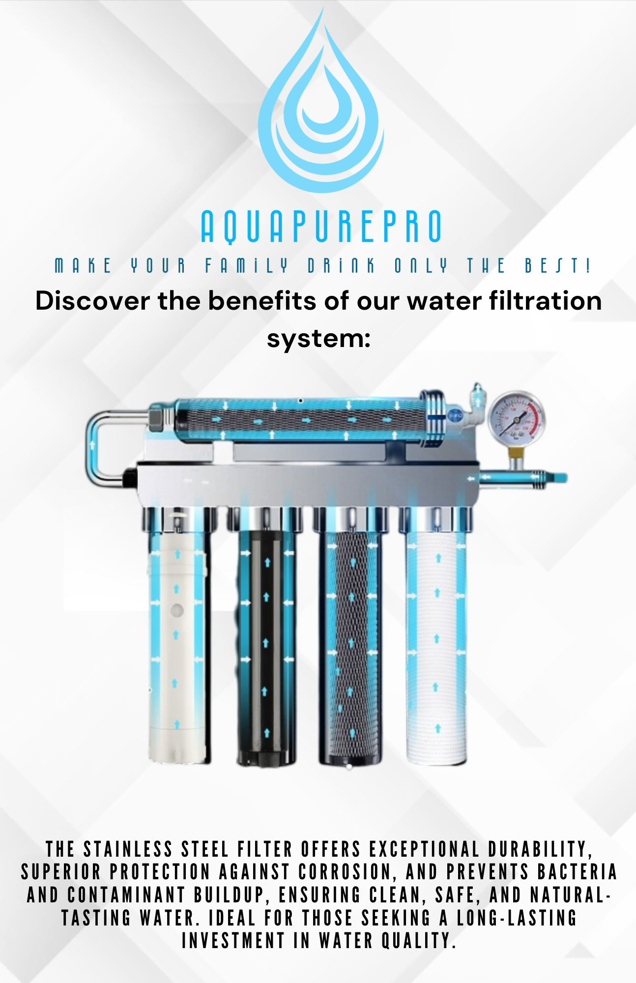 AquaPurePro Water Filter